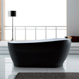 Vaskë Atena K-1527B E zezë 170X80X68 (GD-8112-1