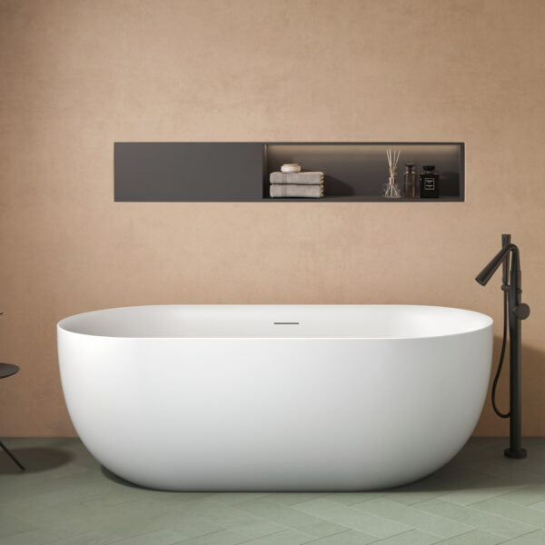 Vaskë Danae C922-1600W Bianco 1600X750X590 Vaskë Danae C922-1600W Bianco 1600X750X590