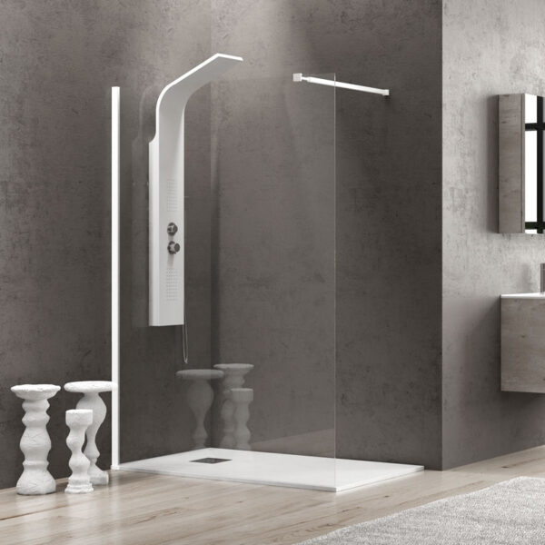 Walkin 1 60x200 Bianco Clear Nano 8mm