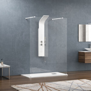 Walkin 3 138x200 Bianco Clear Nano 8mm